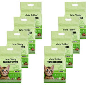 ŻWIREK NA BAZIE TOFU 1,5MM PAKOWANY PRÓŻNIOWO 2,5KG/6L. ZIELONA HERBATA (X8)